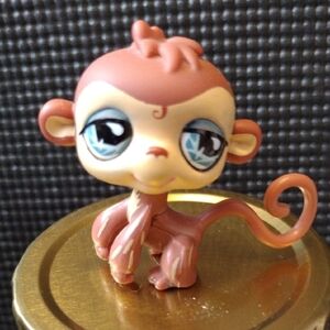 LPS - Brown Monkey With Blue Eyes